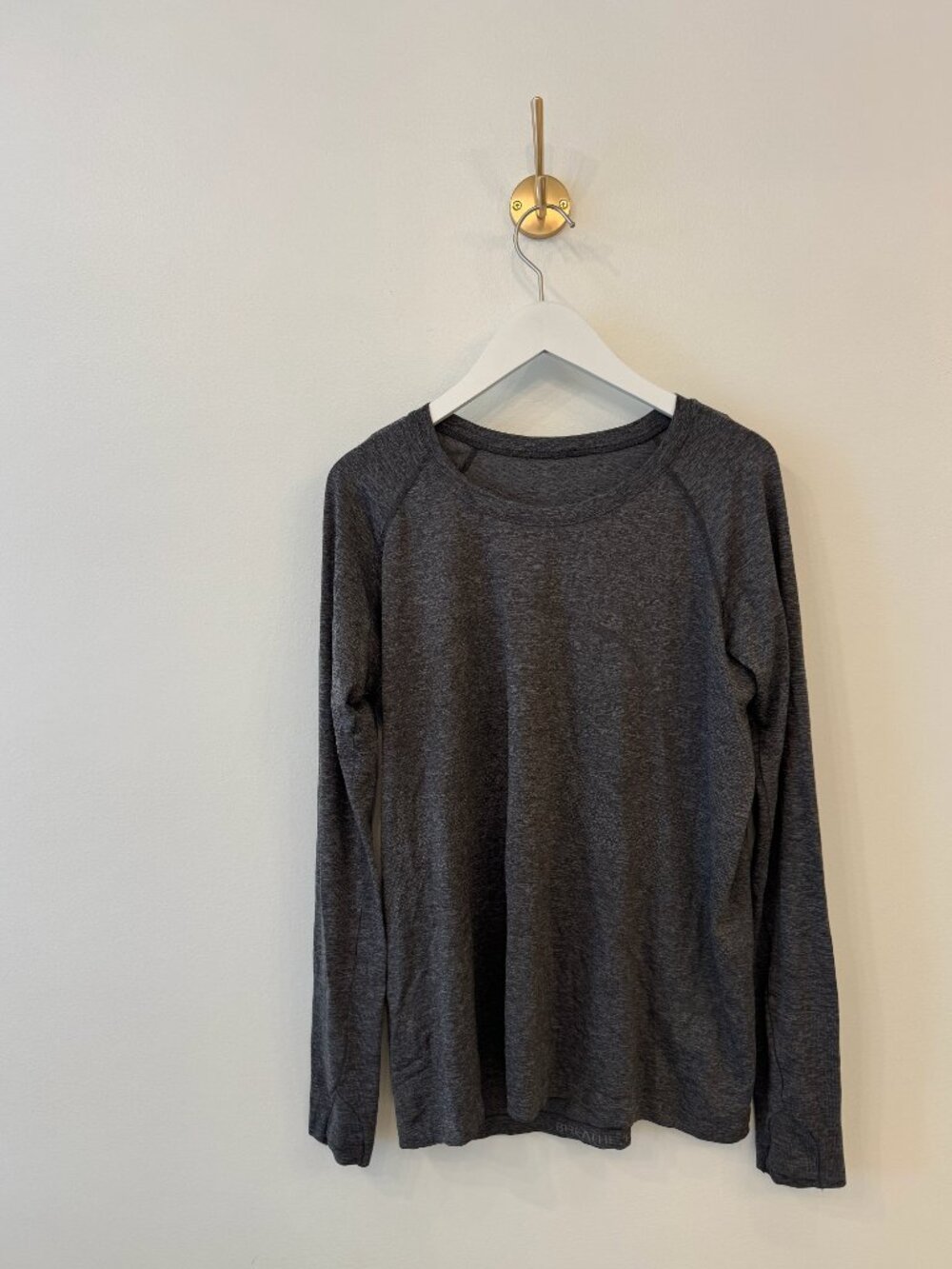 Lululemon Swiftly Tech Long-Sleeve Shirt - Heather Grey